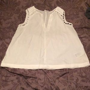 GAP top sleeveless with appliqué detail